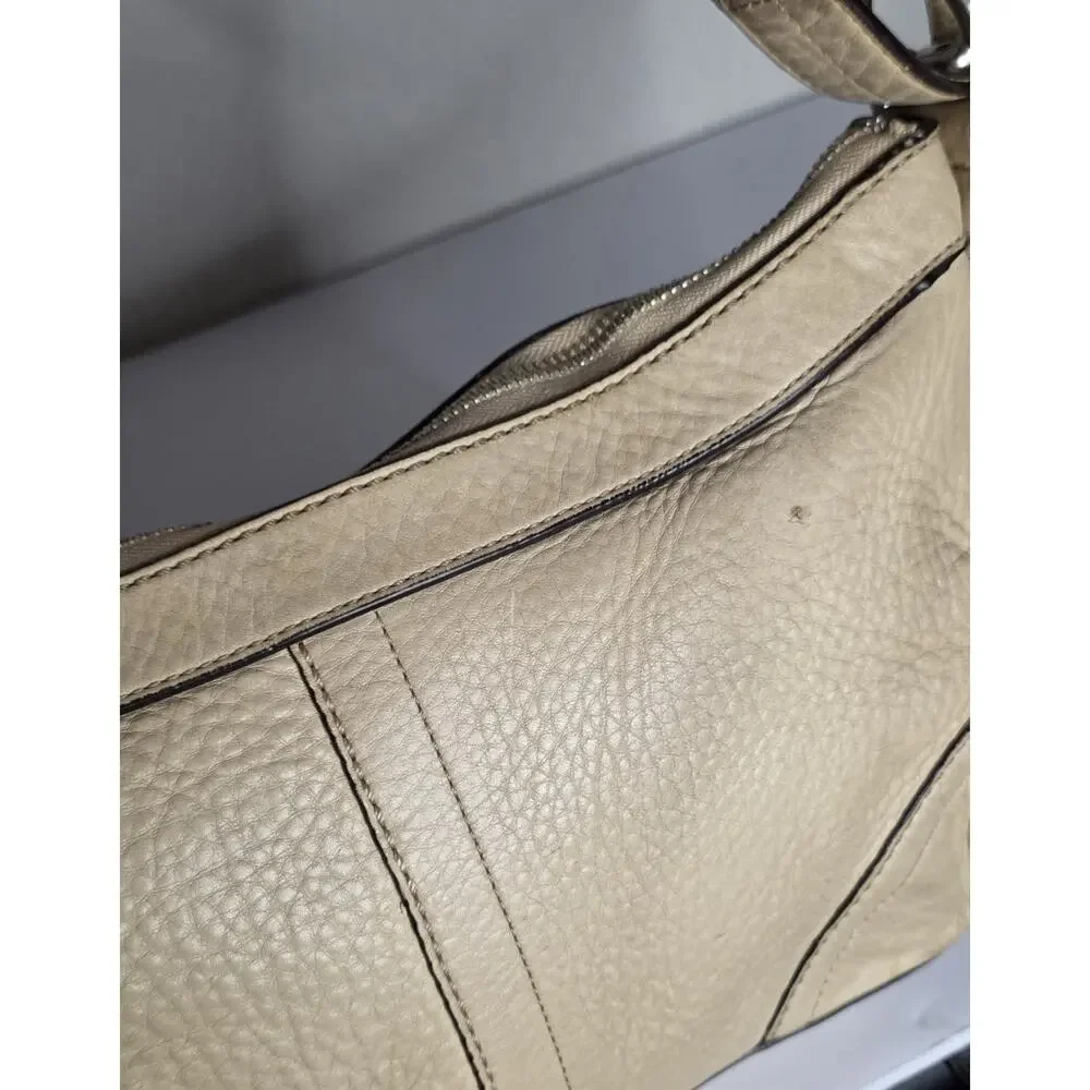 VINTAGE COACH F12321 MADISON TAN PEBBLE LEATHER SHOULDER BAG OLD SCHOOL LOOK Y2K